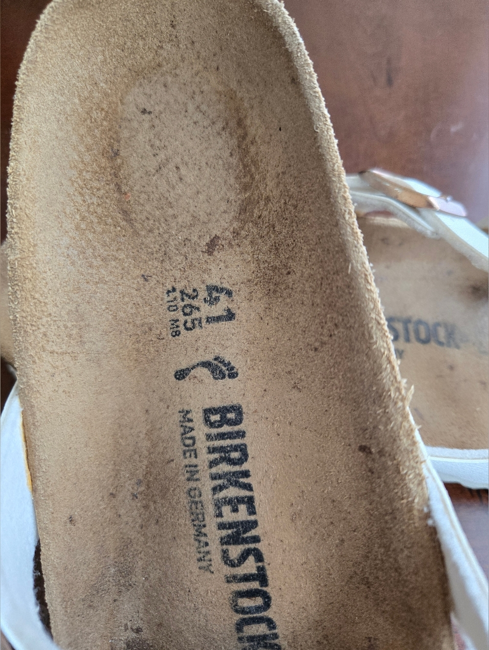 BIRKENSTOCK Yao White Size 41 - Picture 4 of 7